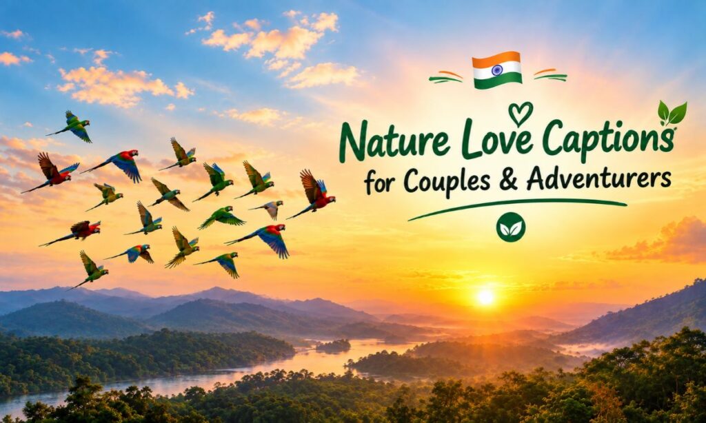 Nature Love Captions for Couples & Adventurers