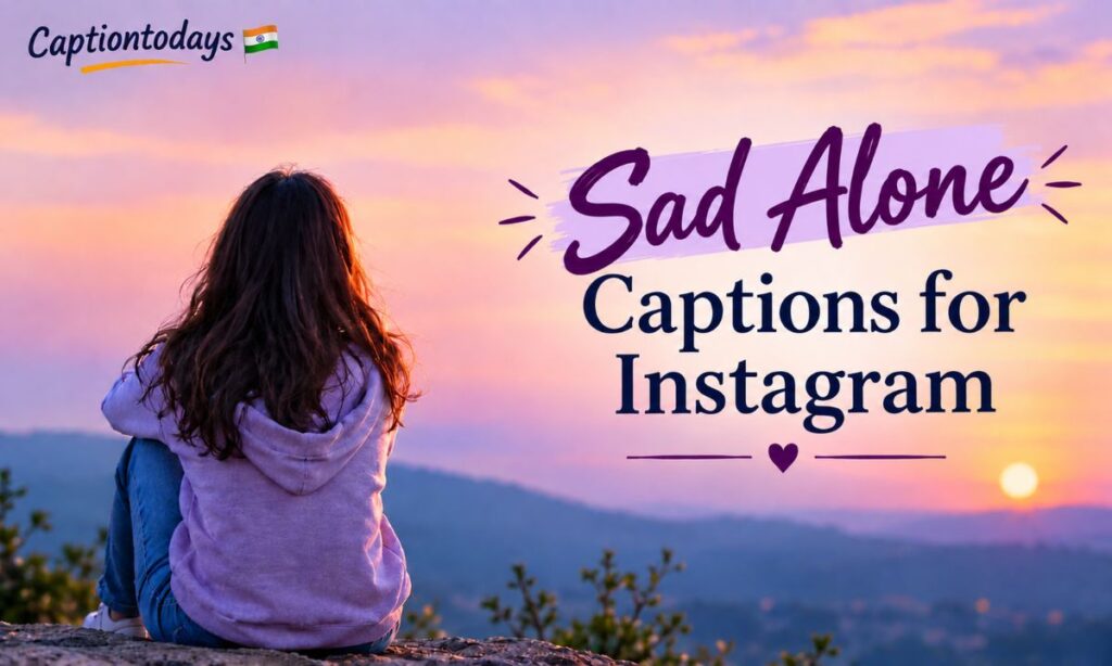 Sad Alone Captions for Instagram