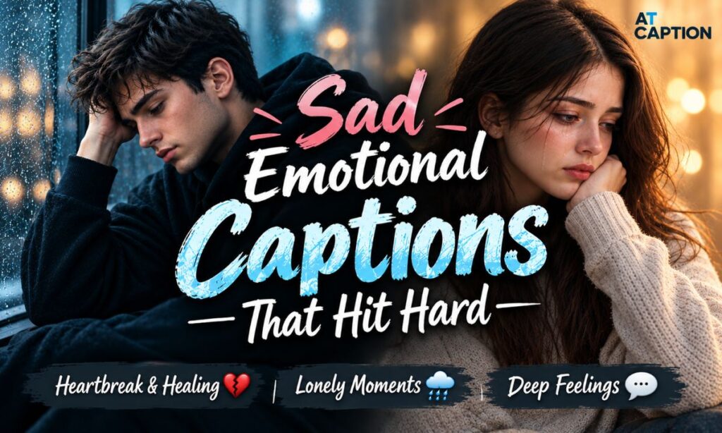 Sad Emotional Captions That Hit Hard