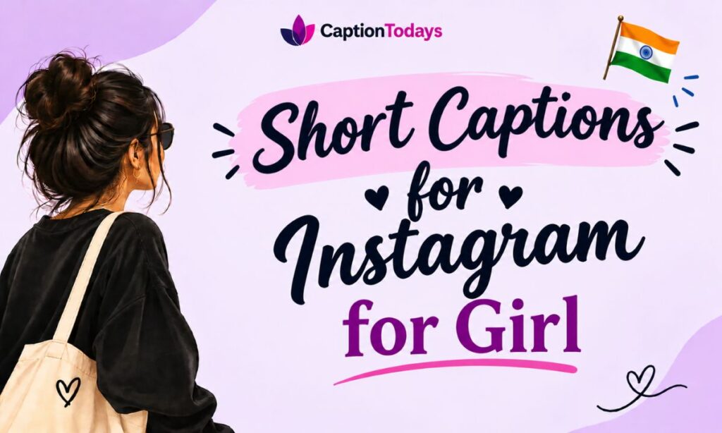 Short Captions for Instagram for Girl