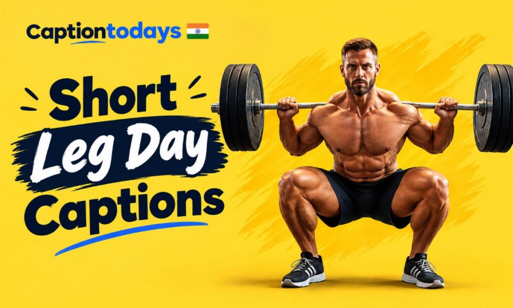 Short Leg Day Captions