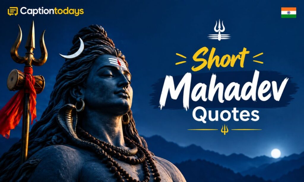 Short Mahadev Quotes