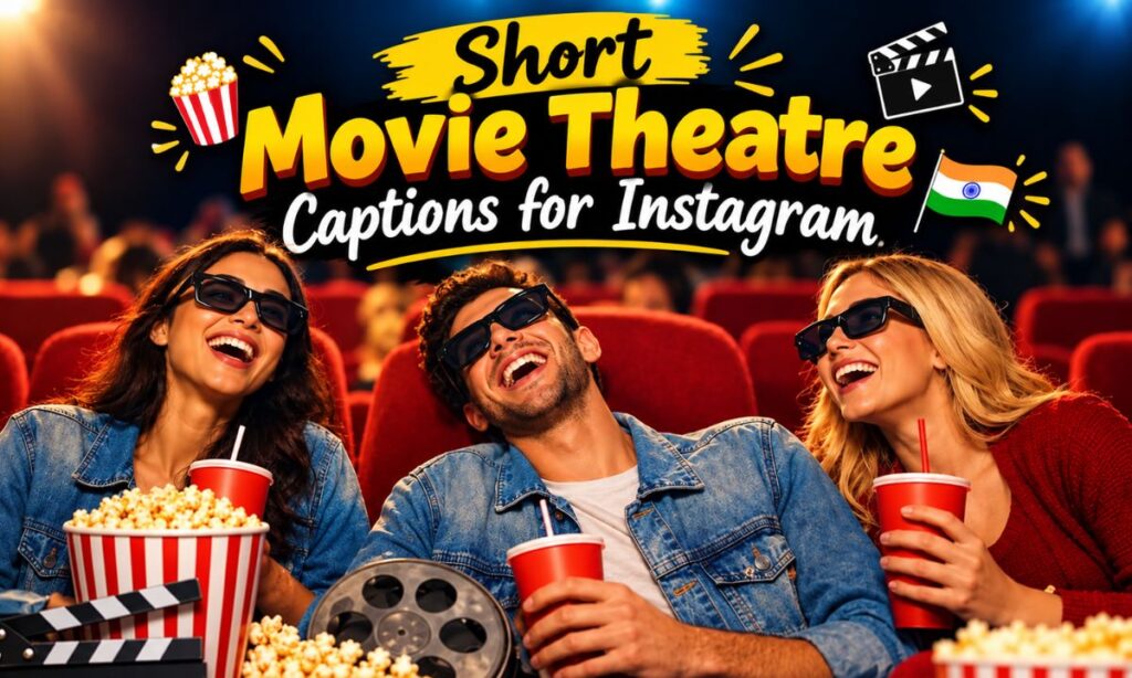 Short Movie Theatre Captions for Instagram
