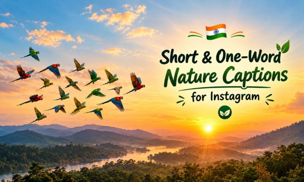 _ Short & One-Word Nature Captions for Instagram