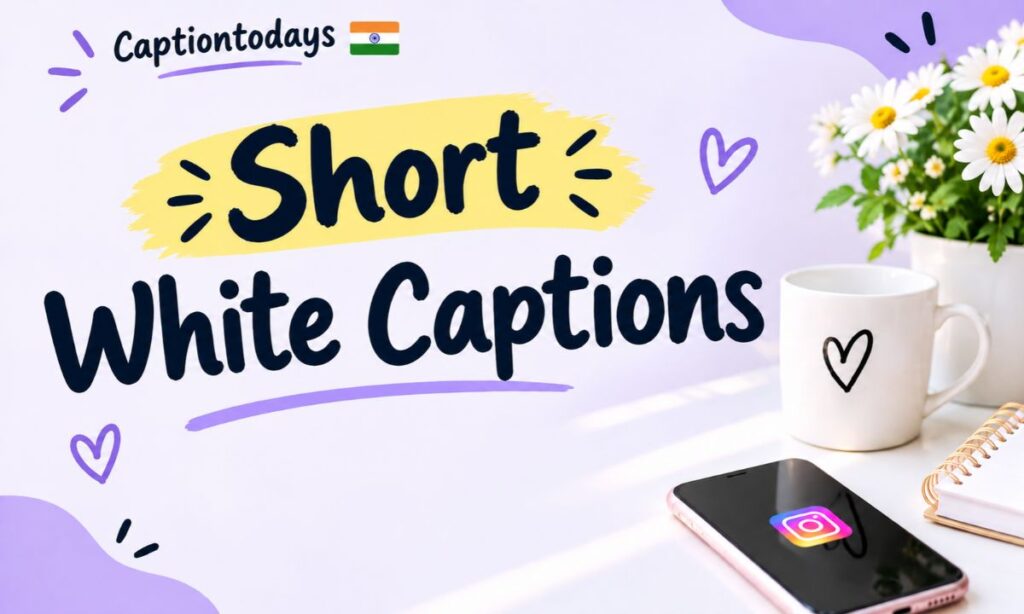 _ Short White Captions