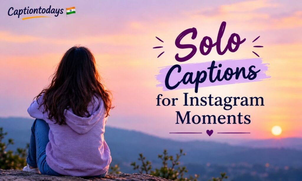 Solo Captions for Instagram Moments