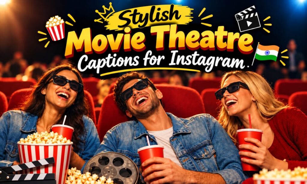 Stylish Movie Theatre Captions for Instagram