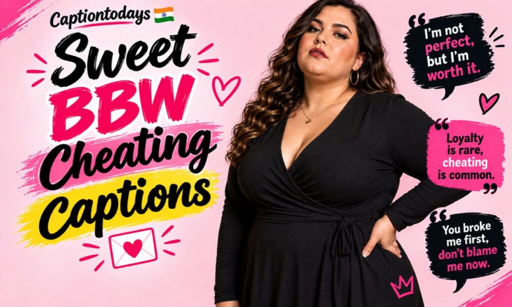 Sweet BBW Cheating Captions 💌