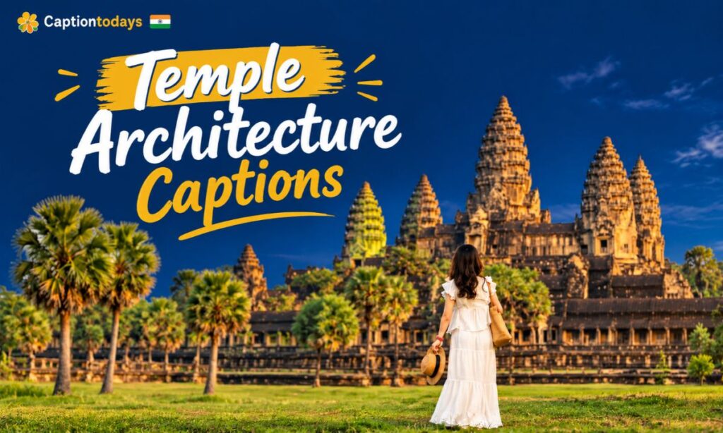 _Temple Architecture Captions