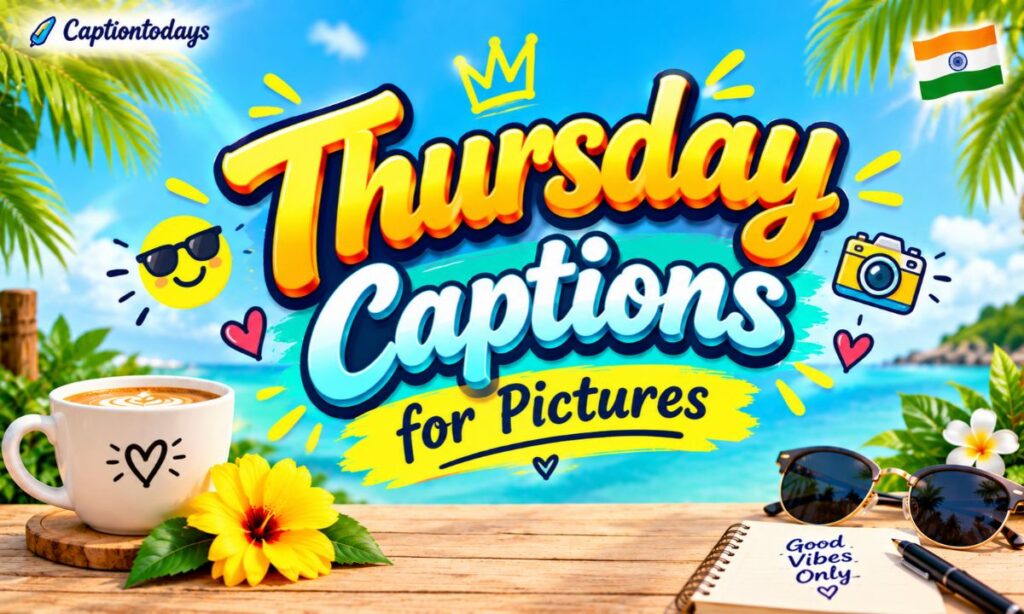 Thursday Captions for Pictures