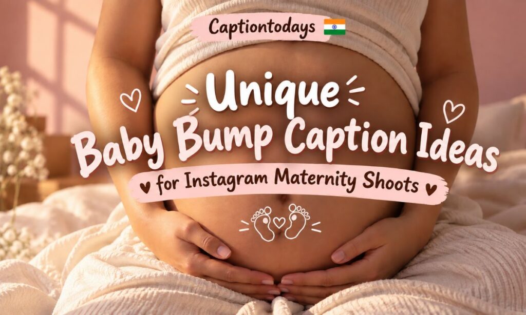Unique Baby Bump Caption Ideas for Instagram Maternity Shoots
