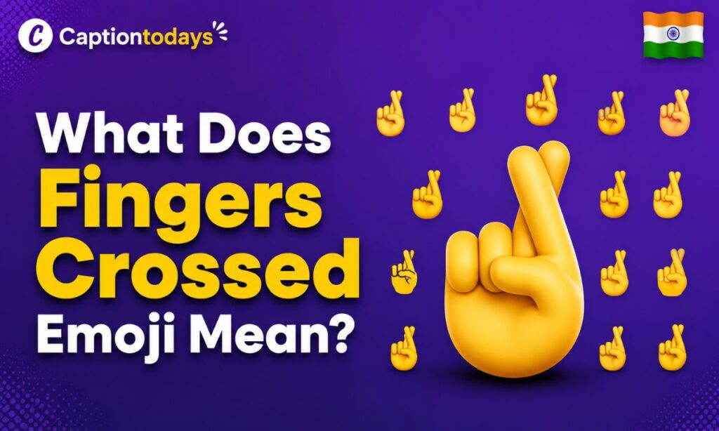 What Does Fingers Crossed Emoji Mean