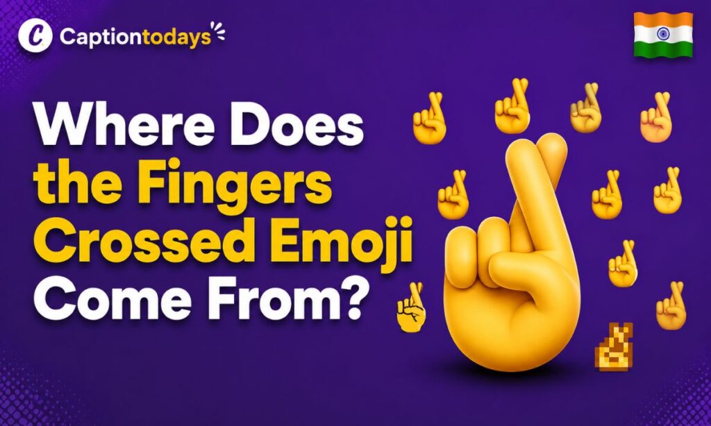 Where Does the Fingers Crossed Emoji Come From