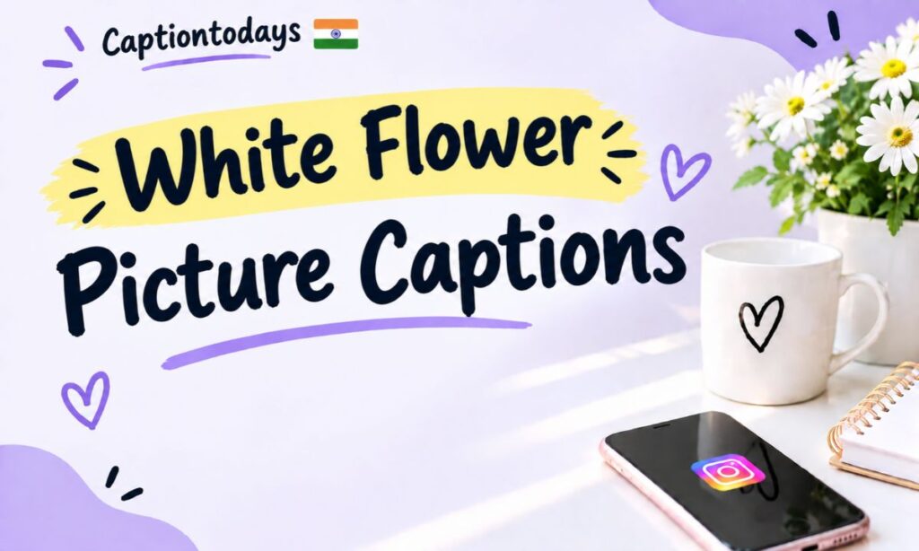 _ White Flower Picture Captions