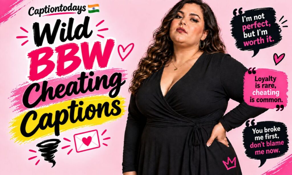 Wild BBW Cheating Captions 🌪️