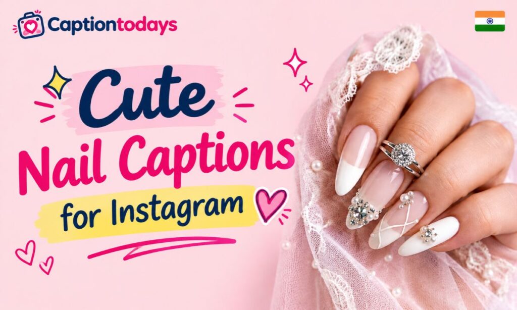 ✨ Cute Nail Captions for Instagram 💖