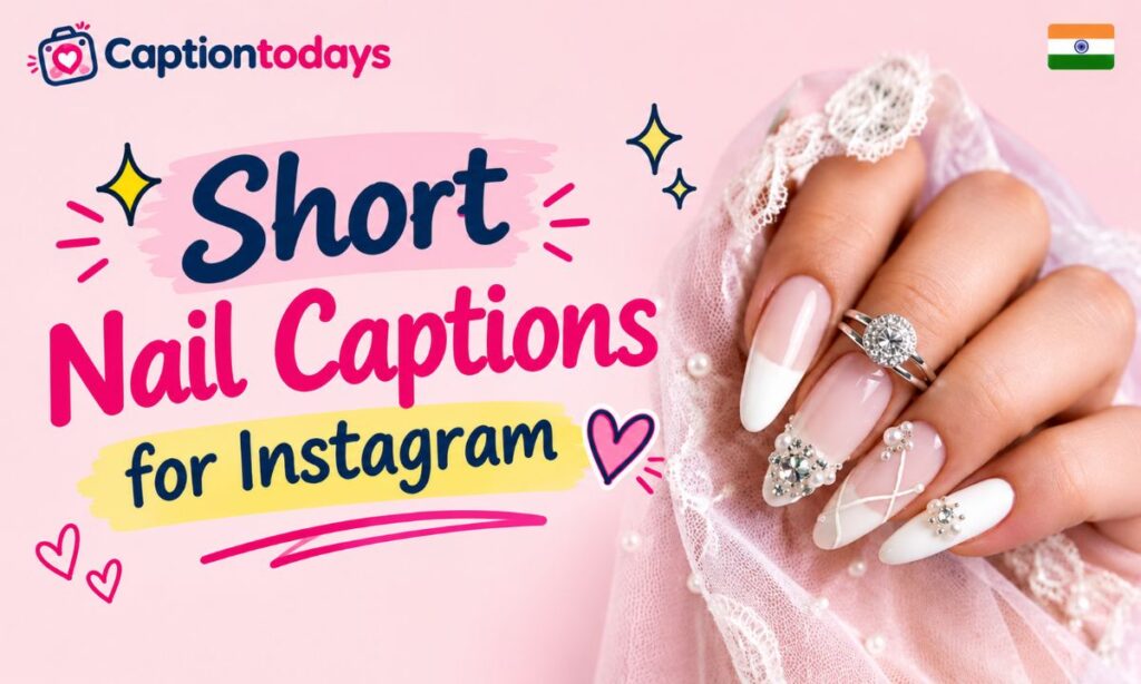 ✨ Short Nail Captions for Instagram ✨