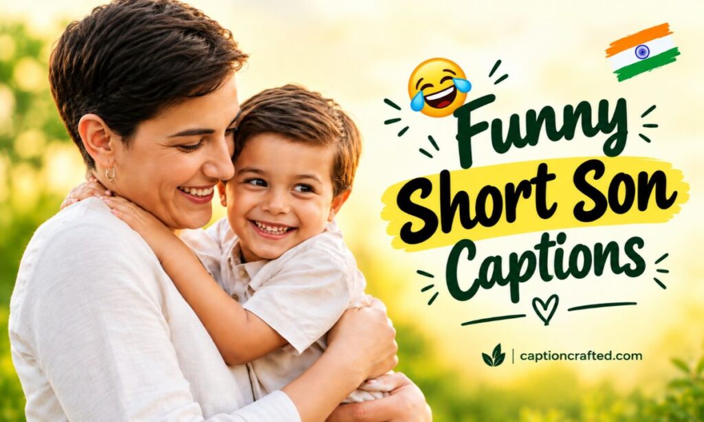 _😂 Funny Short Son Captions