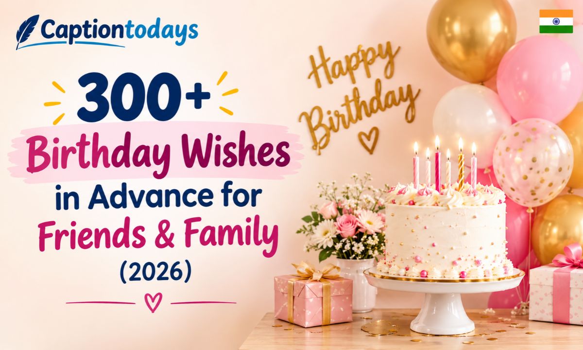 300+ Birthday Wishes in Advance for Friends & Family (2026)