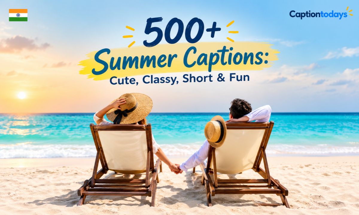500+ Summer Captions_ Cute, Classy, Short & Fun