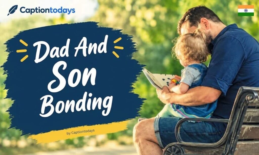 Dad And Son Bonding