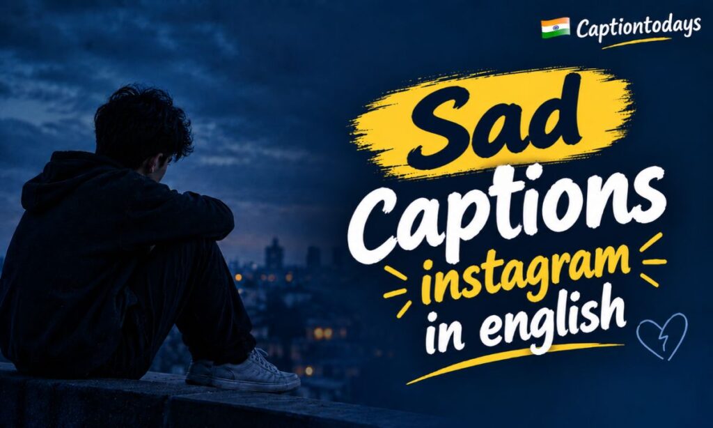 Sad captions instagram in english