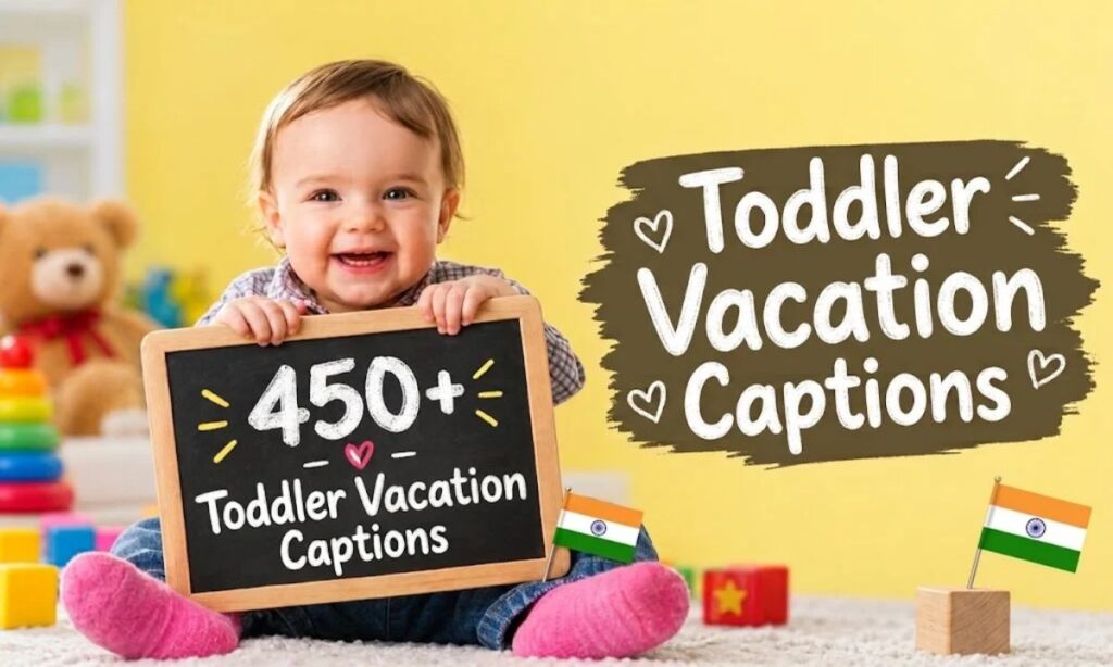 Toddler Vacation Captions